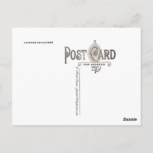 Duiven nestelen - Briefkaart (Achterkant)