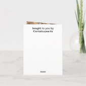 Duiven op de brug in Hythe Kaart (Achterkant)