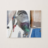 Duiven op een jacht legpuzzel (Horizontaal)