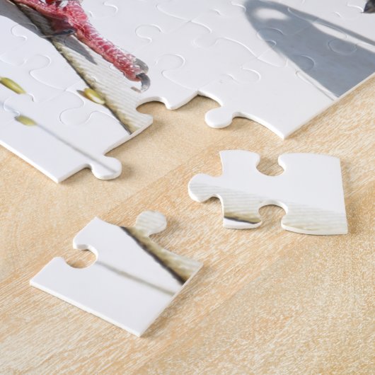 Duiven op een jacht legpuzzel (Zijkant)