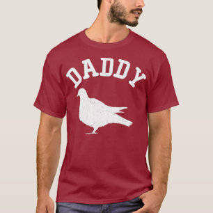 Duiven papa cadeaus voor papa t-shirt