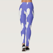 duiven schilderen kunst leggings (Achterkant)