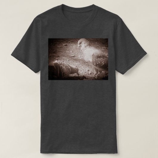 duiven t-shirt (Design voorkant)