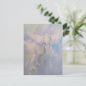 duiven van de vrede briefkaart (Staand voorkant)