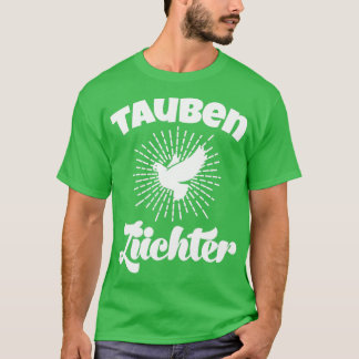 Duiven van duivenduiven van trekvogels t-shirt