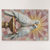 Duiven van Zuiverheid Renaissance Verzorging Legpuzzel (Horizontaal)