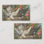  duiven visitekaartje (Voorkant / Achterkant)