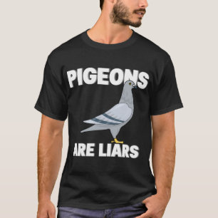 Duiven zijn leugenaars - vogels zijn niet echt t-shirt