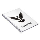 Duivenboek met kruis notitieboek (Rechterzijde)