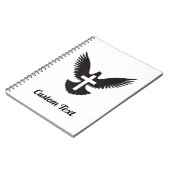 Duivenboek met kruis notitieboek (Linkerzijde)