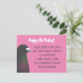 DuivenBriefkaart Briefkaart (Staand voorkant)