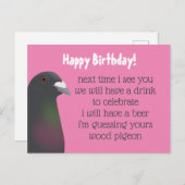 DuivenBriefkaart Briefkaart (Voorkant / Achterkant)