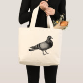 duivencadeaus grote tote bag (Voorkant (product))