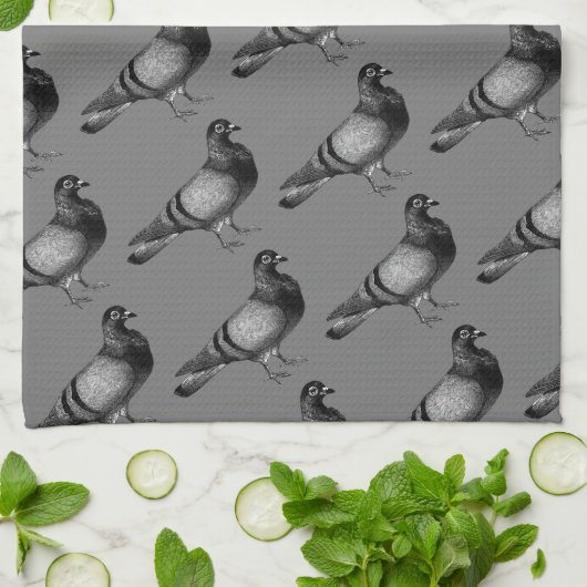  duivencadeaus Tea Towel Theedoek (Gevouwen)