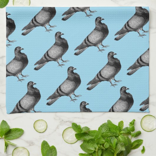 duivencadeaus Tea Towel Theedoek (Gevouwen)