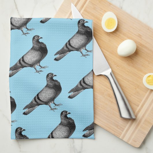  duivencadeaus Tea Towel Theedoek (Quarter Fold)