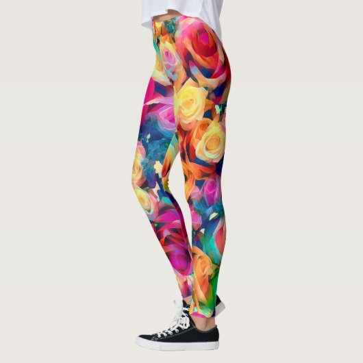 Duivende Rozen Leggings (Links)