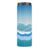 Duivende thermische trommel thermosbeker (Achterkant)