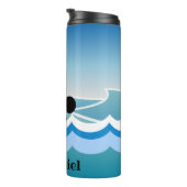 Duivende thermische trommel thermosbeker (Geroteerd rechts)