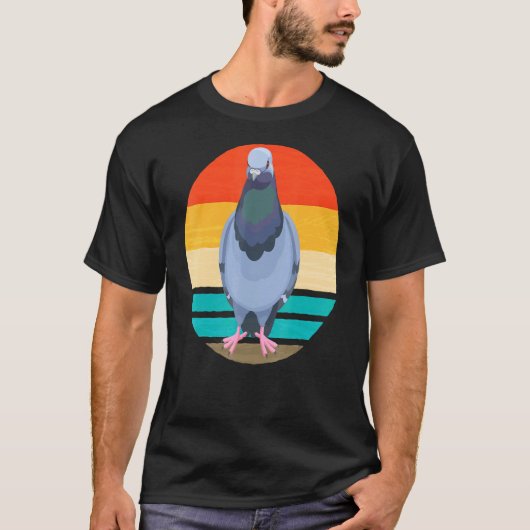 duivenduivelse duivenmoer t-shirt (Voorkant)
