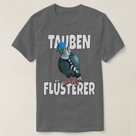 duivenduivenhobbyduivenwhisker t-shirt (Design voorkant)