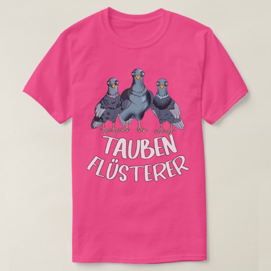 duivenduivenhobbyduivenwhisker t-shirt (Design voorkant)