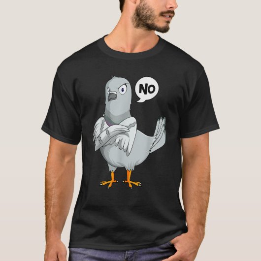 Duiveneigenaar Mannen Kinder Duiven T Shirt (Voorkant)