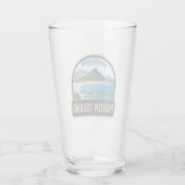 Duiveneiland Nationaal Park Saint Lucia Travel Art Glas (Achterkant)