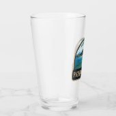 Duiveneiland Nationaal Park Saint Lucia Travel Art Glas (Rechts)