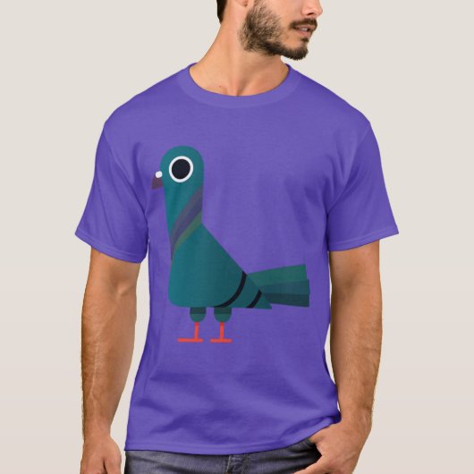 Duivenfamilie T-shirt (Voorkant)