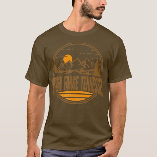 duivenforge Tennessee Mountain Hiking T-shirt (Voorkant)