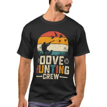 Duivenjachtteam Retro Vintage Zonsondergang Design