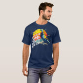 Duivenkwekerijduiven GPS-duif T-shirt (Voorkant volledig)