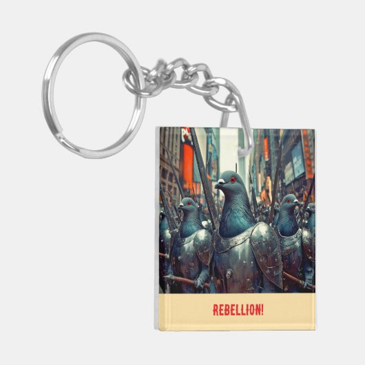 duivenleger sleutelhanger (Voorkant Links)