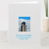 duivenliefde kaart (Voorkant)