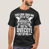 duivenliefhebber van de Dovecote-duif T-shirt (Voorkant)