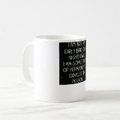 duivenmok koffiemok (Voorkant links)