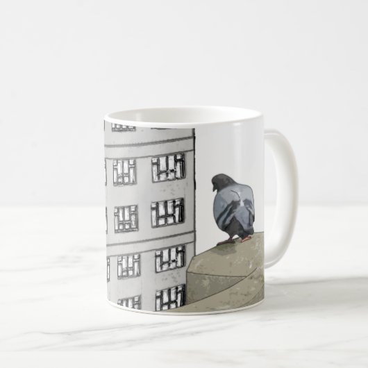 duivenMok Koffiemok (Voorkant rechts)