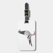 duivenontwerp bagagelabel (Voorkant verticaal)