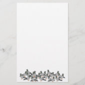 Duivenontwerp Briefpapier (Voorkant)