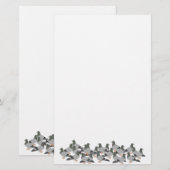 Duivenontwerp Briefpapier (Voorkant / Achterkant)
