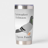 Duivenontwerp Geïsoleerde Drinkbeker (Achterkant)