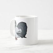 Duivenontwerp Koffiemok (Voorkant links)
