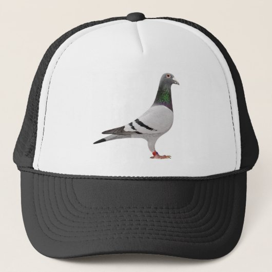 duivenontwerp trucker pet (Voorkant)
