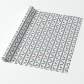 Duivenstreep Cadeaupapier (Uitgerold)