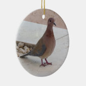 Duivenversiering, aanpasbaar keramisch ornament (Rechts)