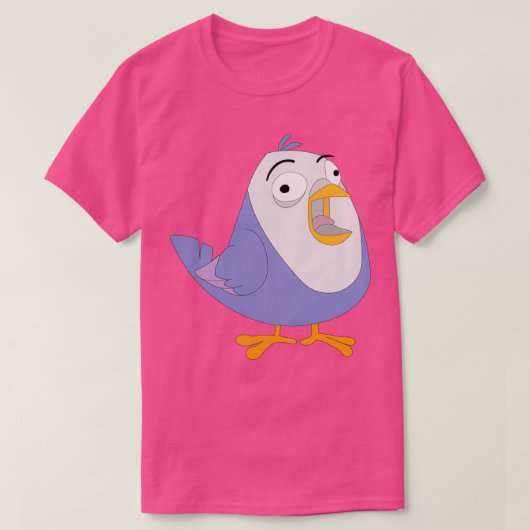 duivenvogel 16 t-shirt (Design voorkant)