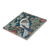 Duivenvogel William Morris stijl Links tegenover Tegeltje (Zijkant)