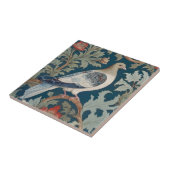 Duivenvogel William Morris stijl Rechts tegenover Tegeltje (Zijkant)