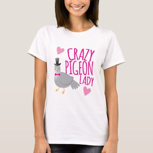 duivenvrouw t-shirt (Voorkant)